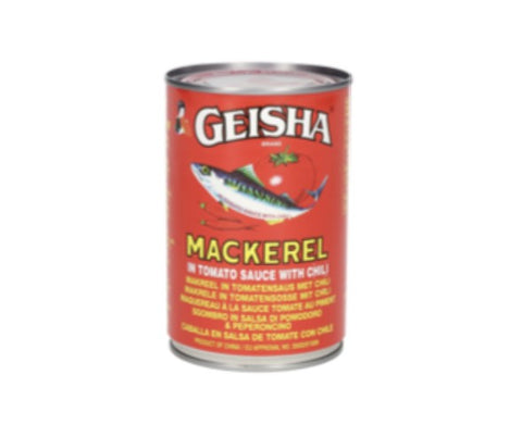 Geisha Makreel in Tomatensaus en peper
